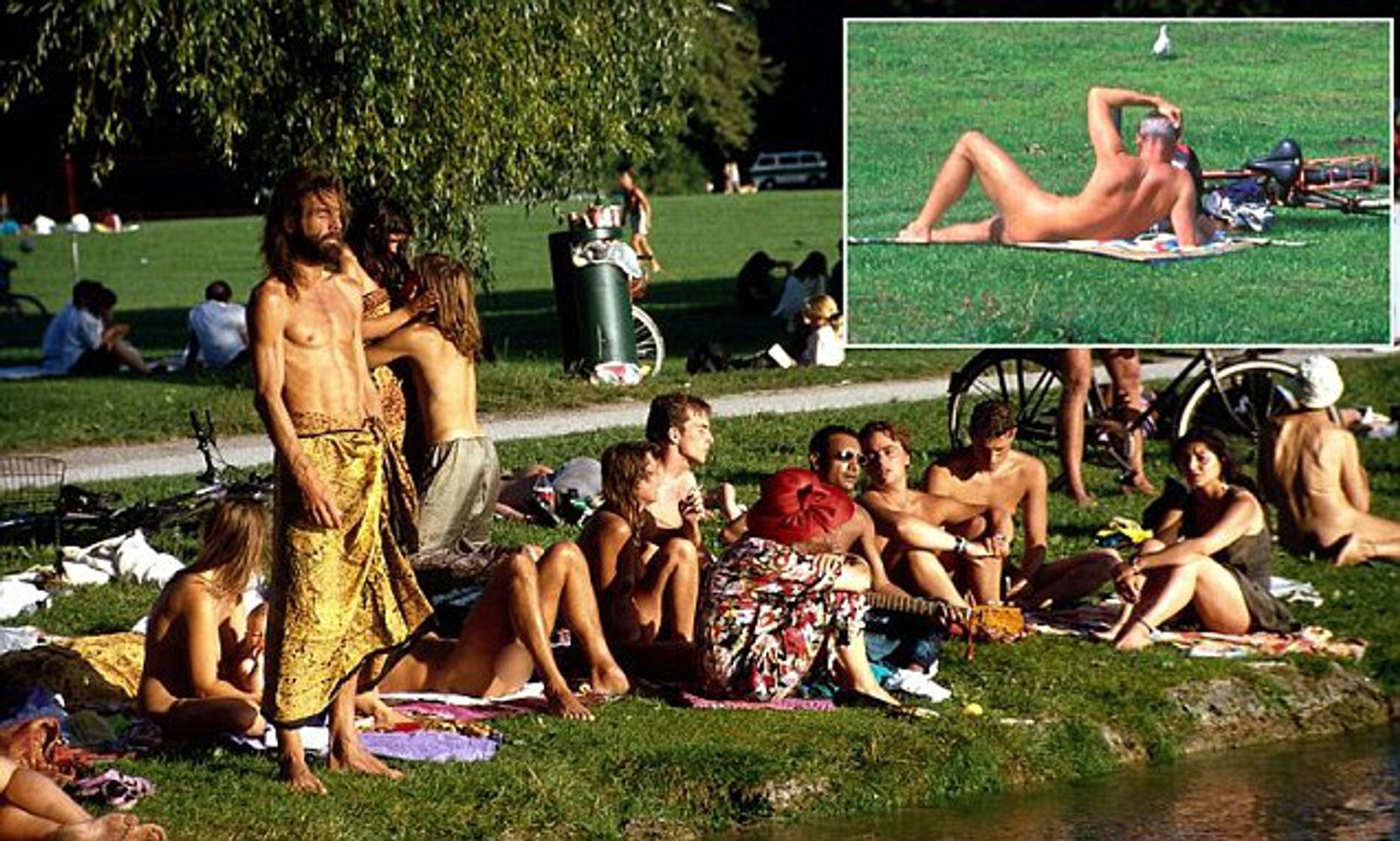 Best of English garden munich nude