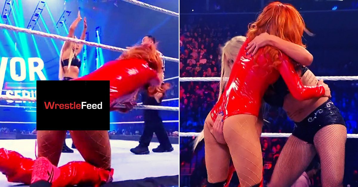 alisa deng recommends becky lynch vagina slip pic