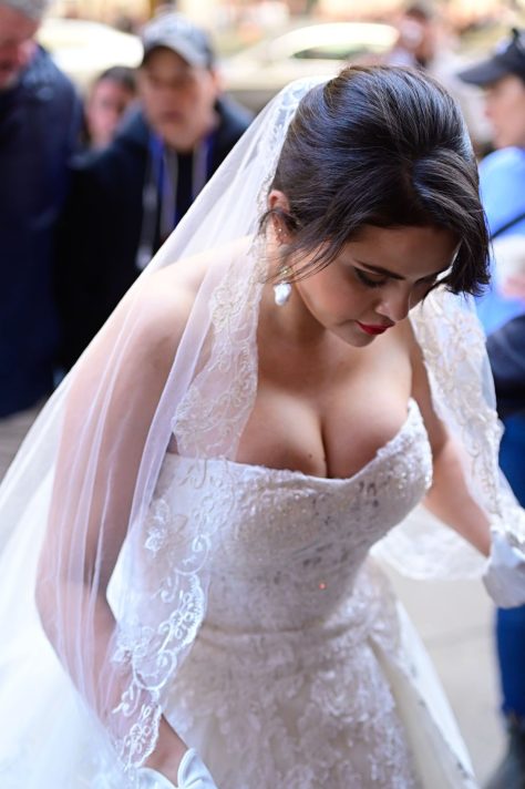 huge tits wedding dress