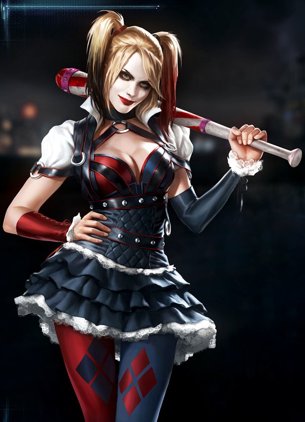 Harley Quinn Sexy Outfit ich richtig