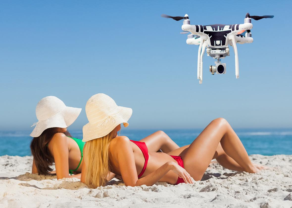 carol gardener share drone peeping tom videos photos