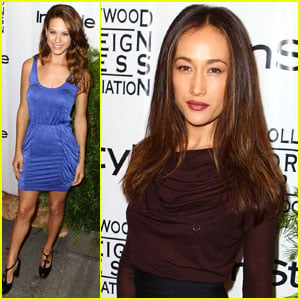 maggie q nipples