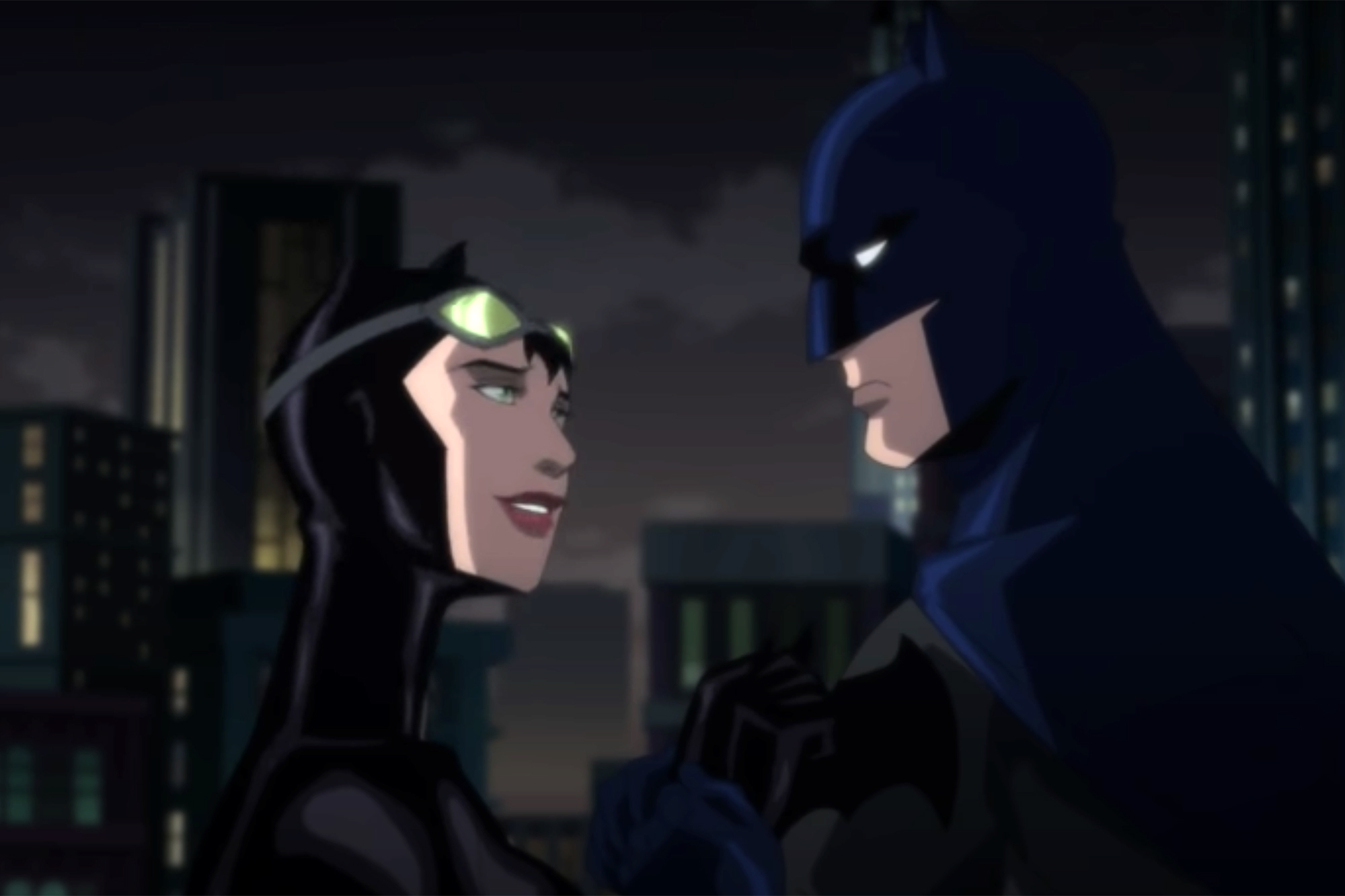 curtis bonds share batman and catwoman cartoon photos