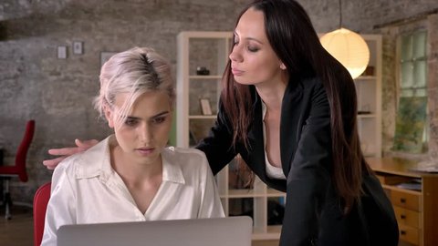 anthony ferrogine recommends Lesbian Boss Seduces Worker