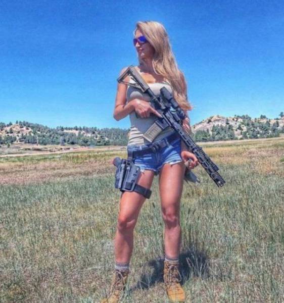 cindi potter recommends girls with big guns pic