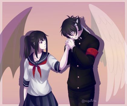 angel dagoc add photo yandere chan and budo