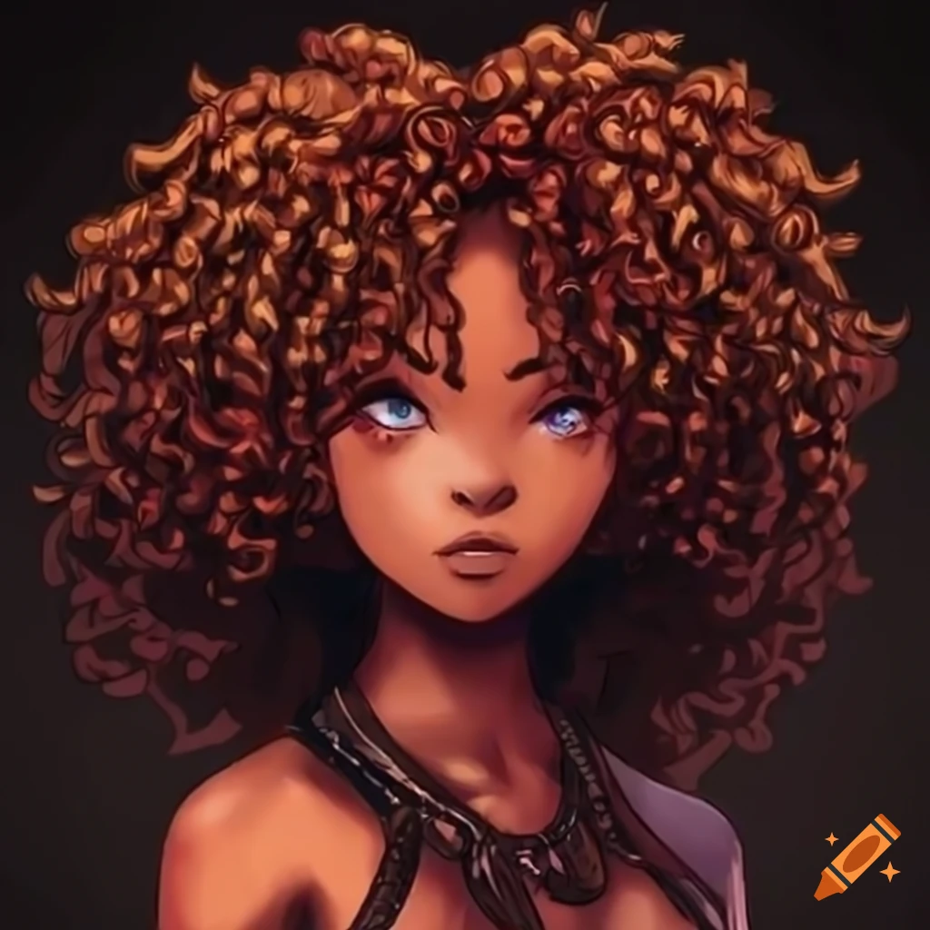 chris mcstravick recommends Anime Female Curly Hair