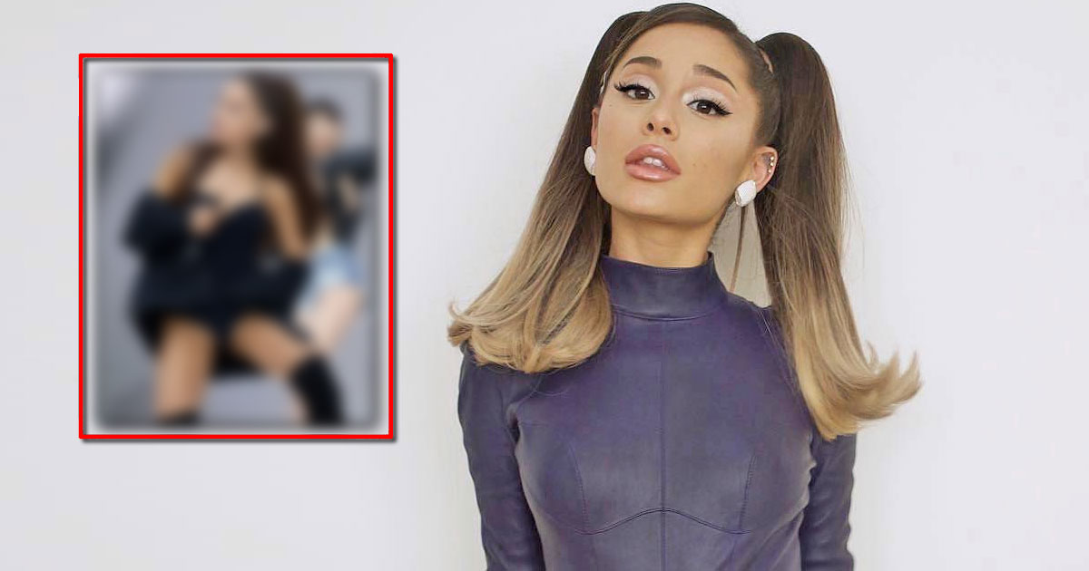 adrian jonas add photo ariana grande in panties