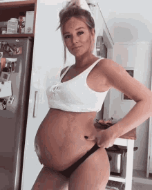 angelina garcia recommends Pregnant Belly Gif