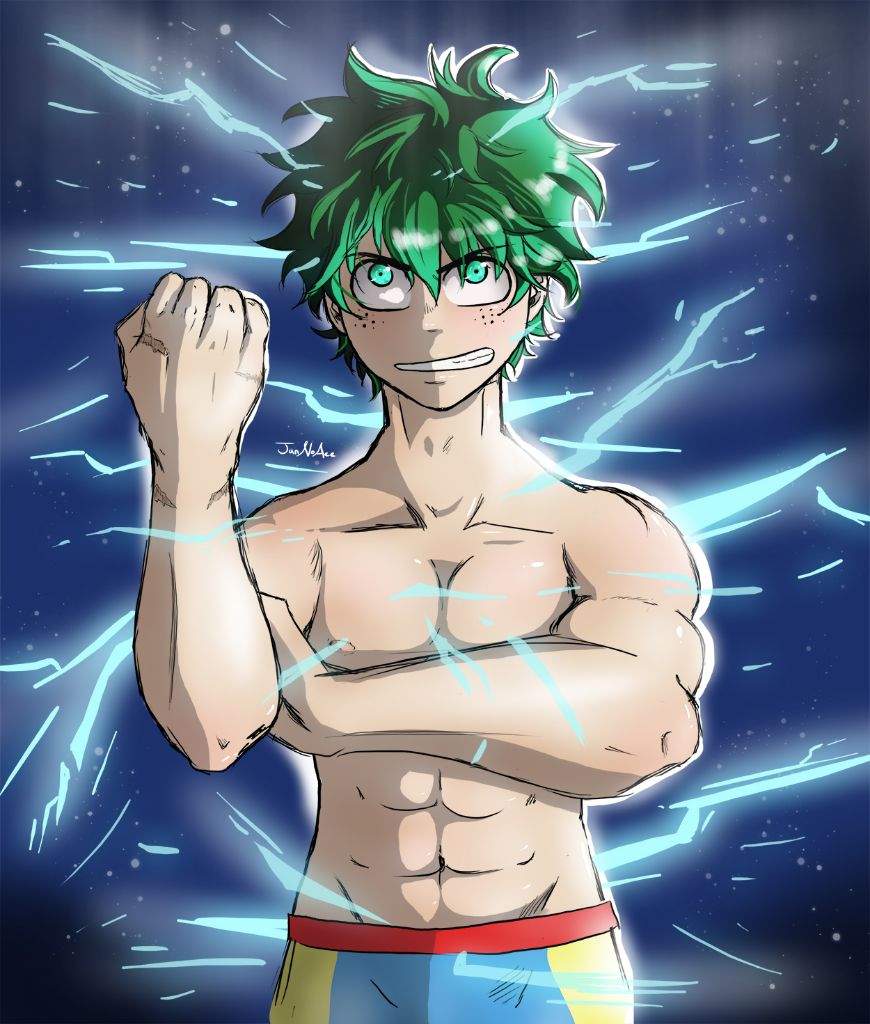 christopher michael okeefe recommends Izuku Midoriya Shirtless