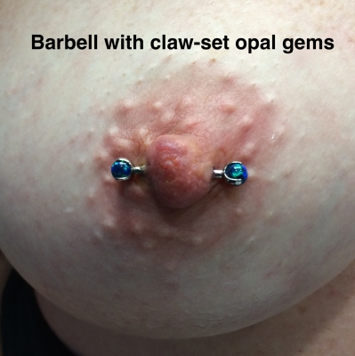 christopher fosdick share big pierced boobs photos