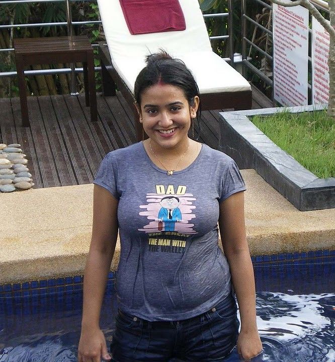 Best of Indian wet t shirt