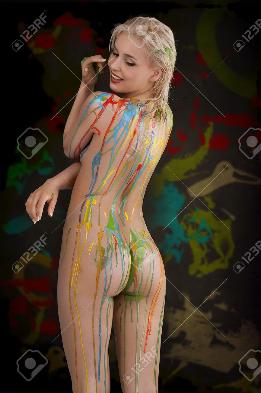 sexy nude body paint