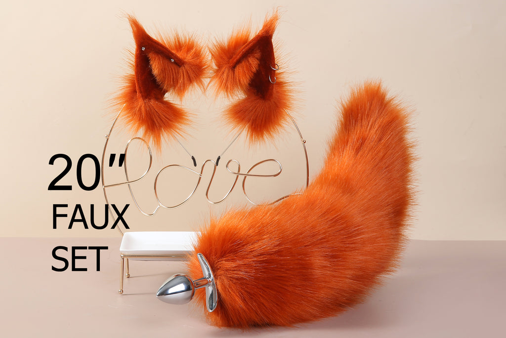 alex spain share fox tail butt plug and ears photos