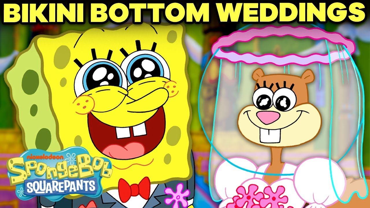 amy frischkorn recommends spongebob and sandy wedding pic