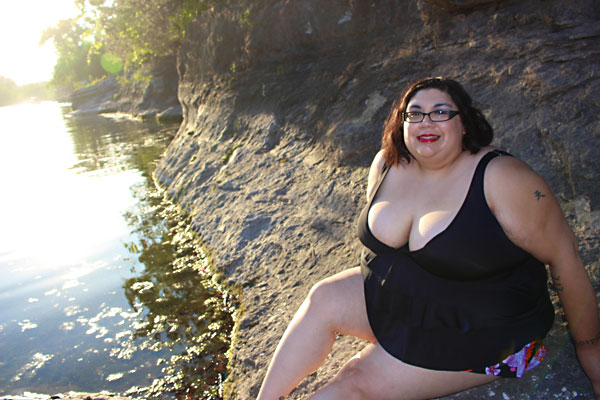 Fat Women In Swim Suits tropical heat