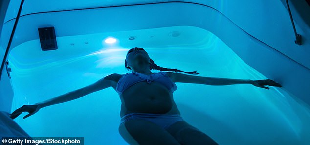 charles edward smith add photo woman underwater in tank