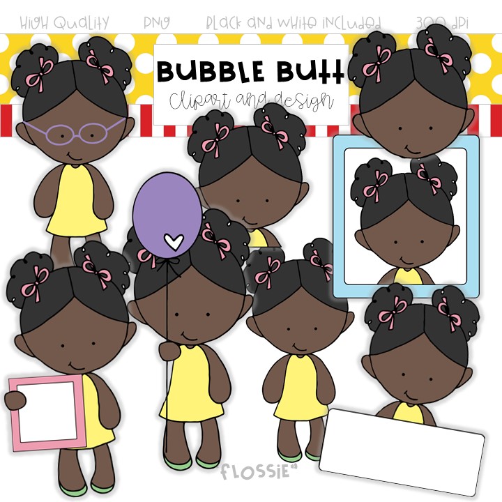 bubble but black girls