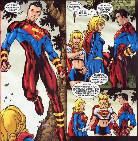bill portwood recommends Superboy And Supergirl Kiss