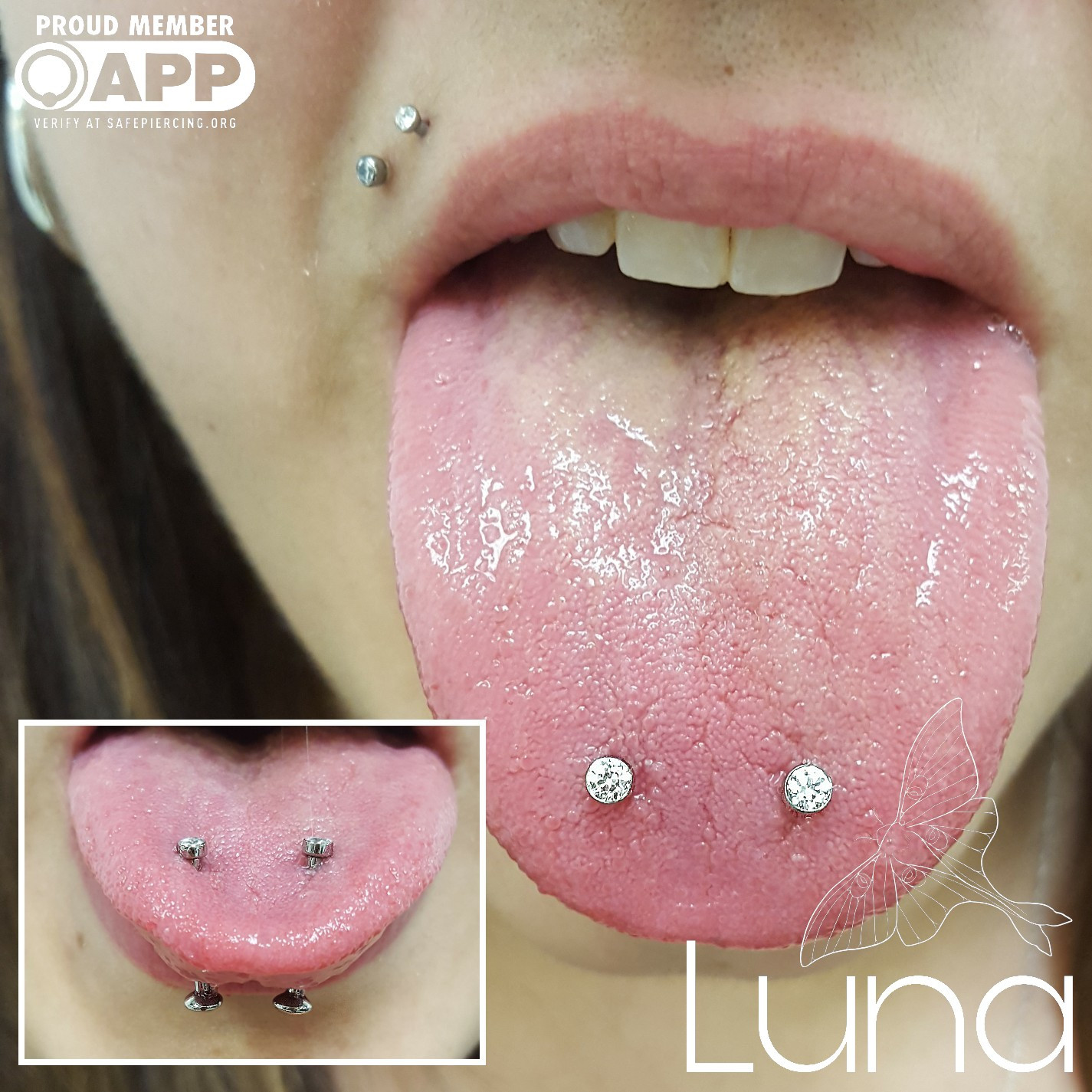 carl colgan recommends double tongue piercing tip pic