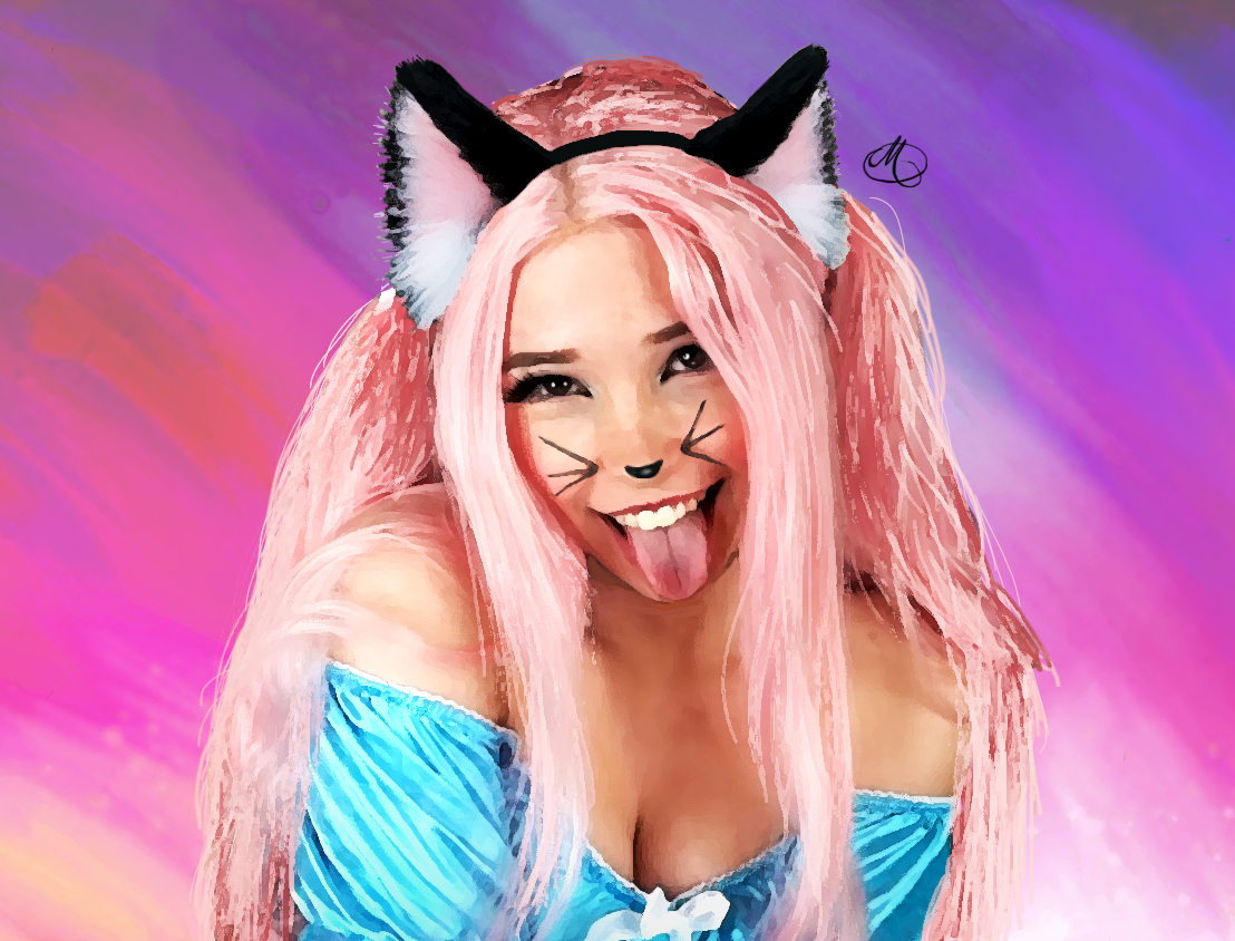 amy lenfestey share belle delphine cat ears photos