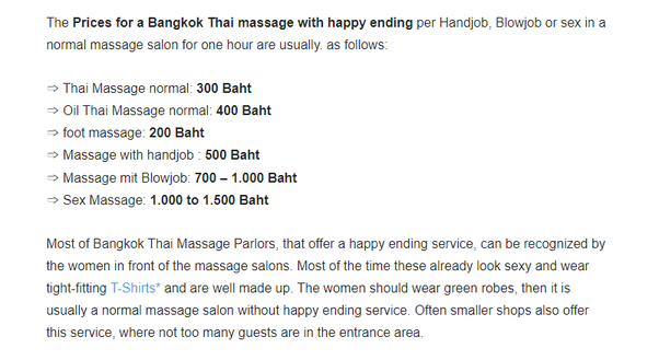 akete joyner recommends Thai Massage Bangkok Happy