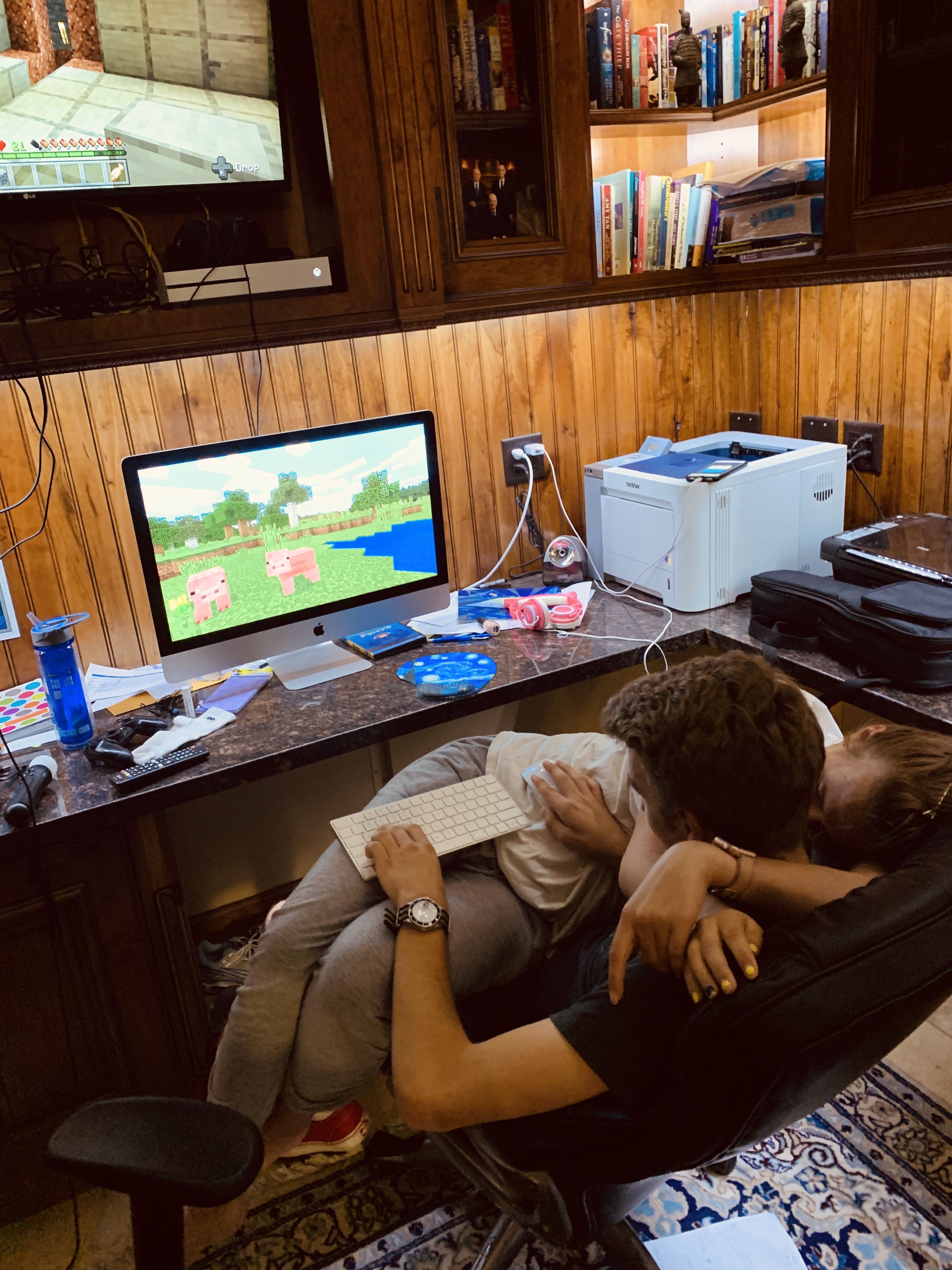 charles hysell add relationship goals couples cuddling while playing video games photo