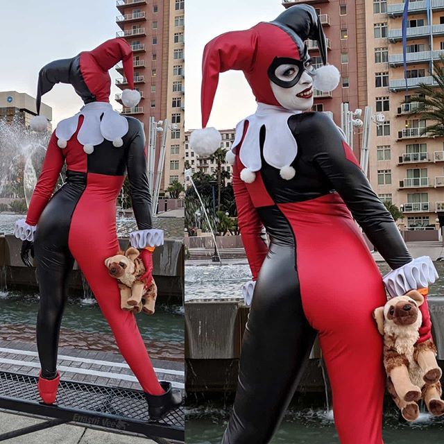 aaron dottin recommends harley quinn bubble butt pic