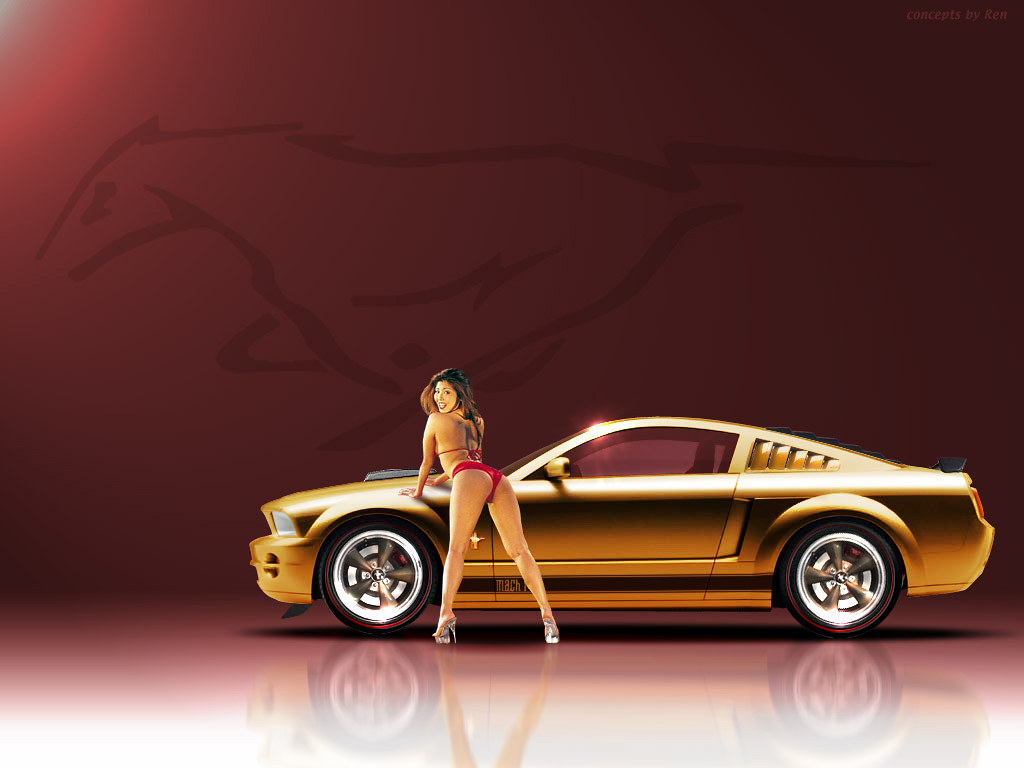 courtney lovegrove recommends hot girl and mustang pic