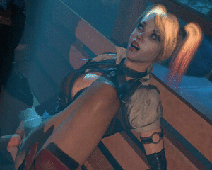 Harley Quinn Flashing Tits Gif teese bondage