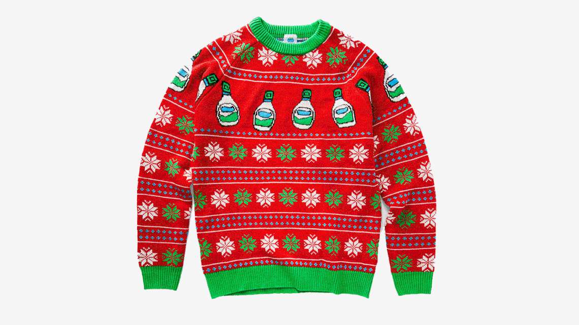 ugly christmas sweater gif