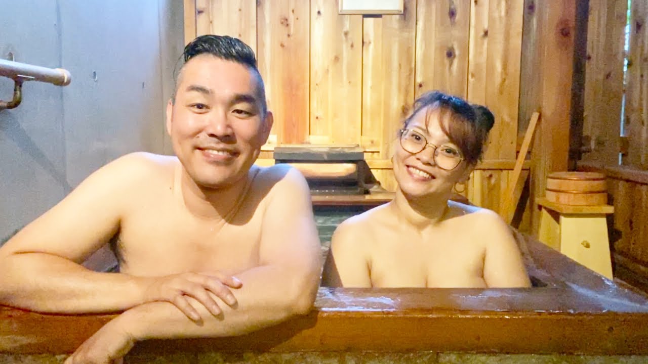 japanese mother son bath