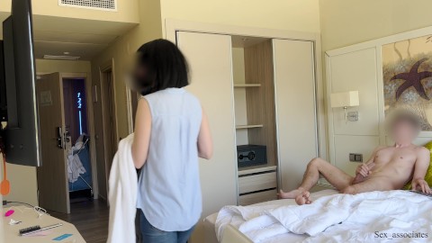 bayron garcia recommends hotel maid hand job pic