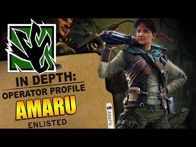 rainbow six siege amaru