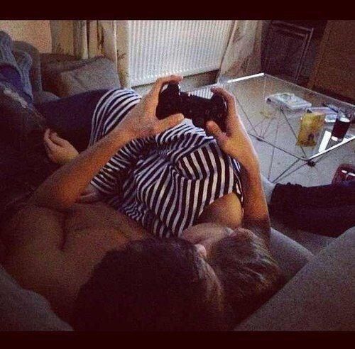 desirae marquez recommends relationship goals couples cuddling while playing video games pic