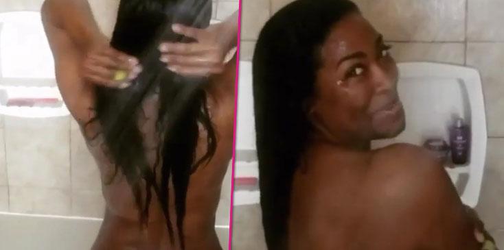 Kenya Moore Topless deutsch gesprochen