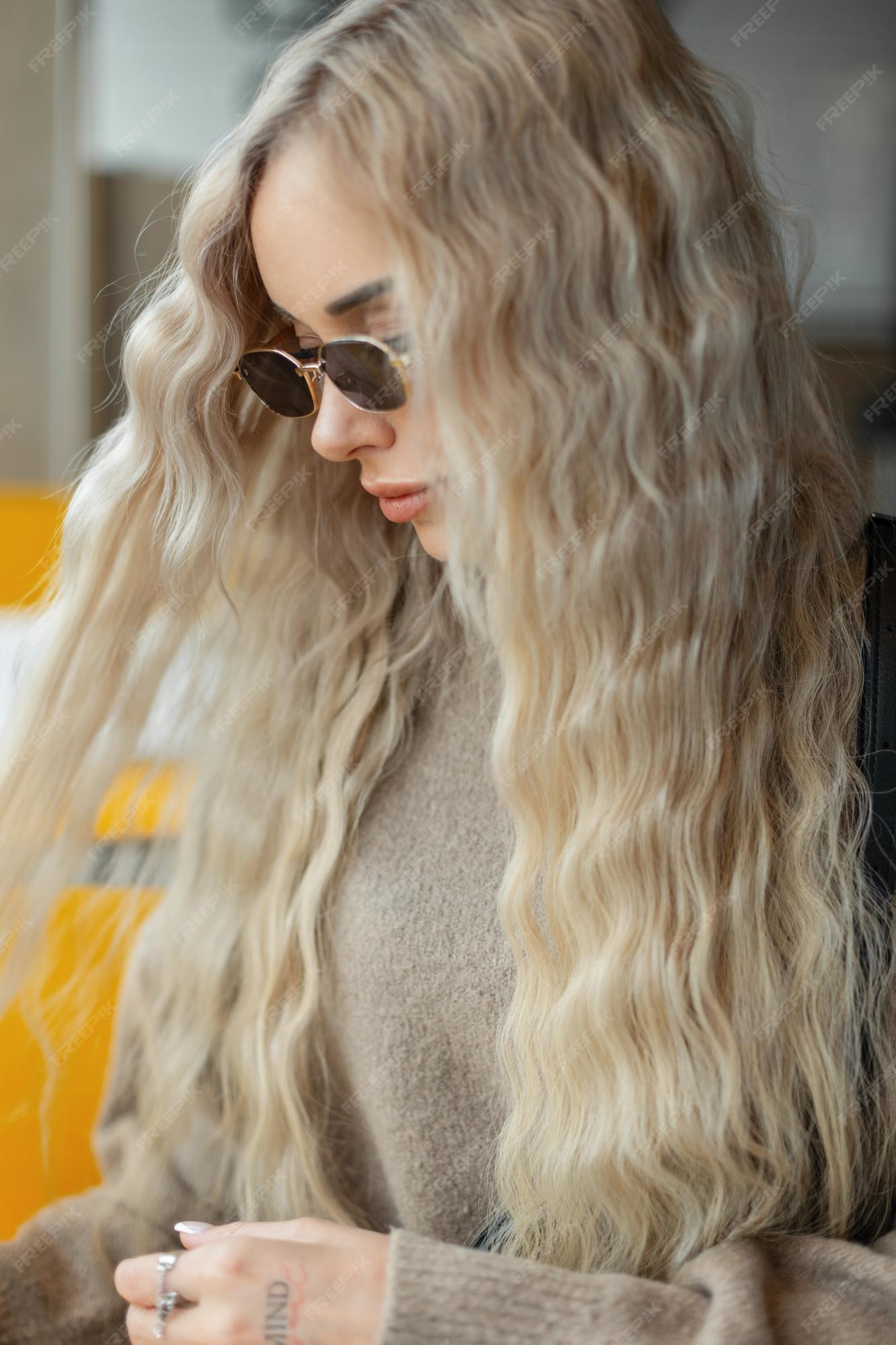 Curly Blonde Hair Tumblr stories tumblr