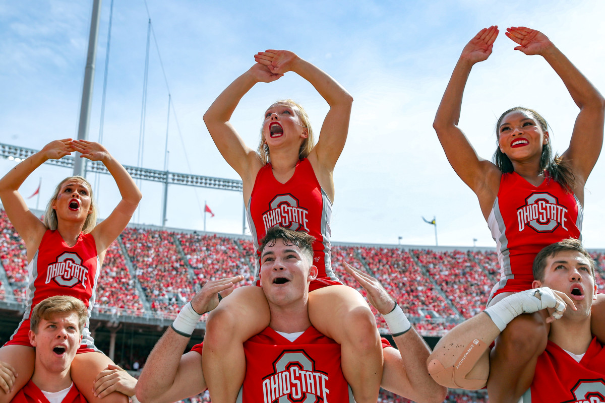 ohio state cheerleader outfits