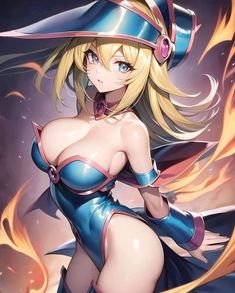 Sexy Dark Magician Girl Hentai bondage masturbation