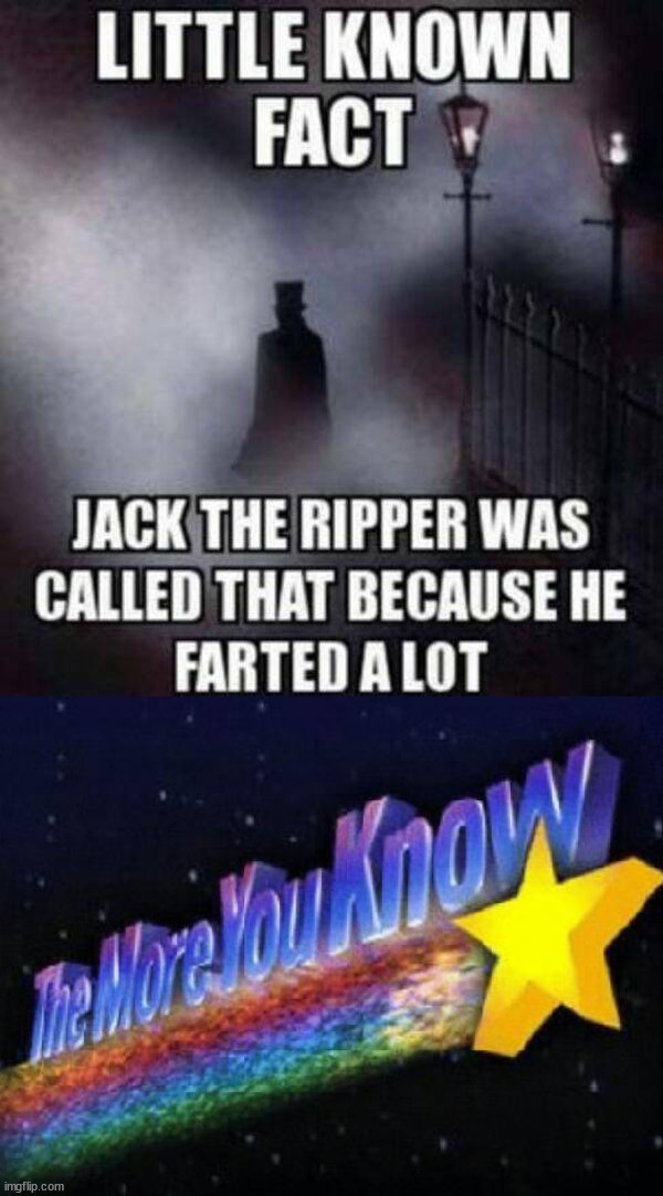 butch laing add photo jack the ripper farts