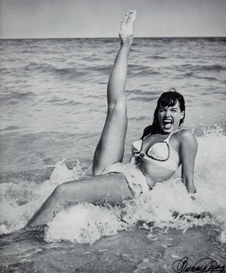 charlotte sandusky recommends Betty Page On Beach Porn