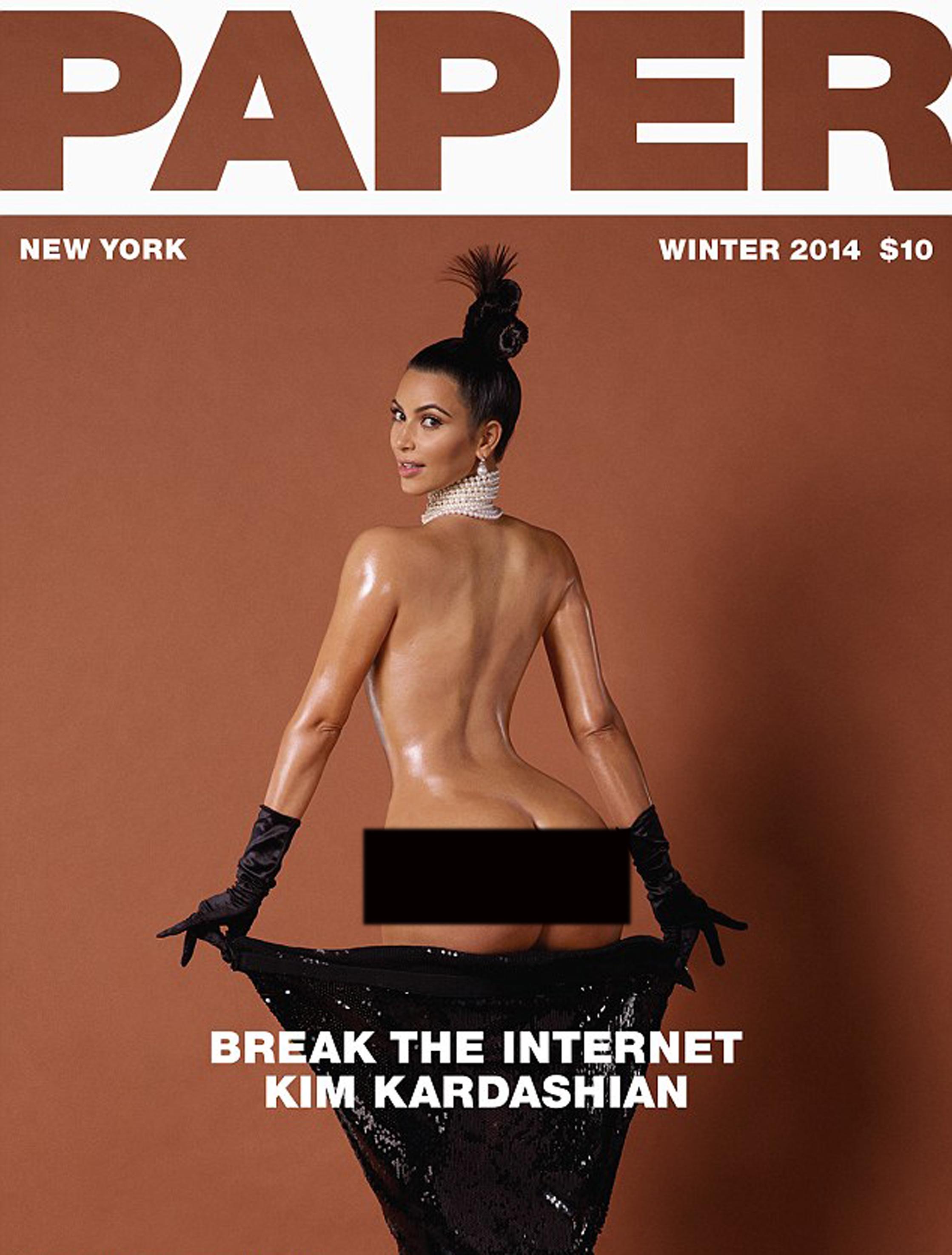 donna celis add kim kardashian bare booty photo