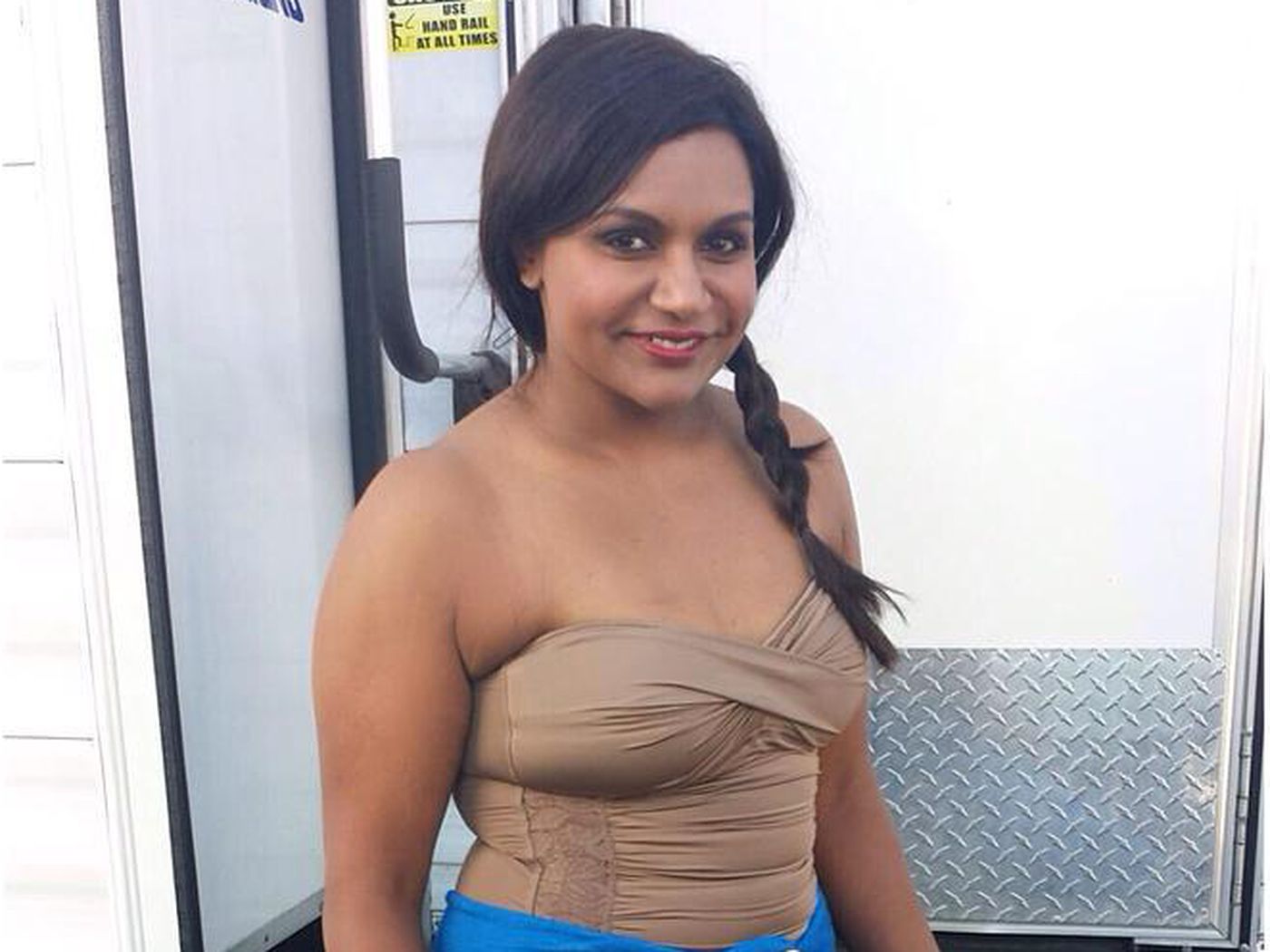 david bjohn recommends mindy kaling nip slip pic