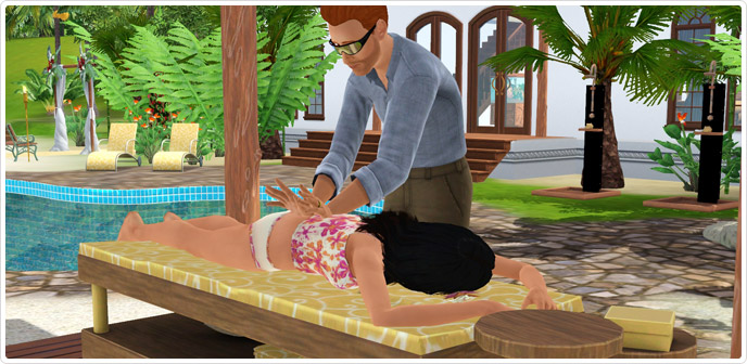 Sims 3 Massage Table jessyka swan