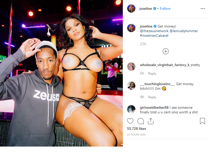 Best of Joseline playing with herself