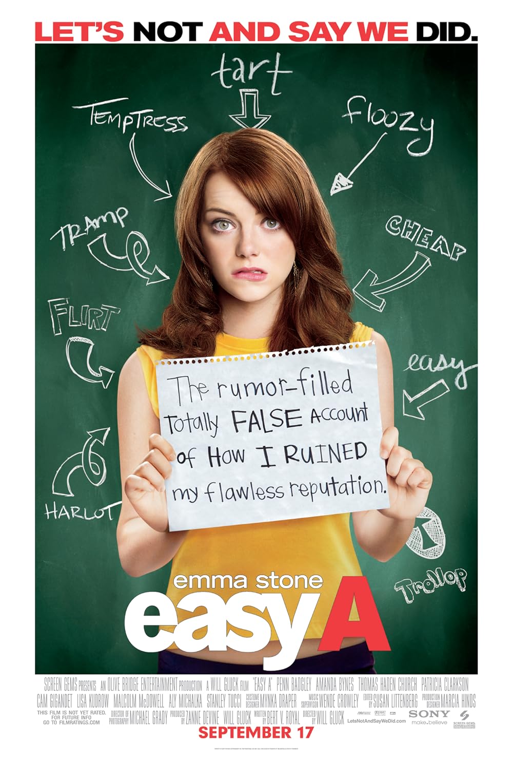 andrew fulcher recommends Emma Stone Nude Easy A