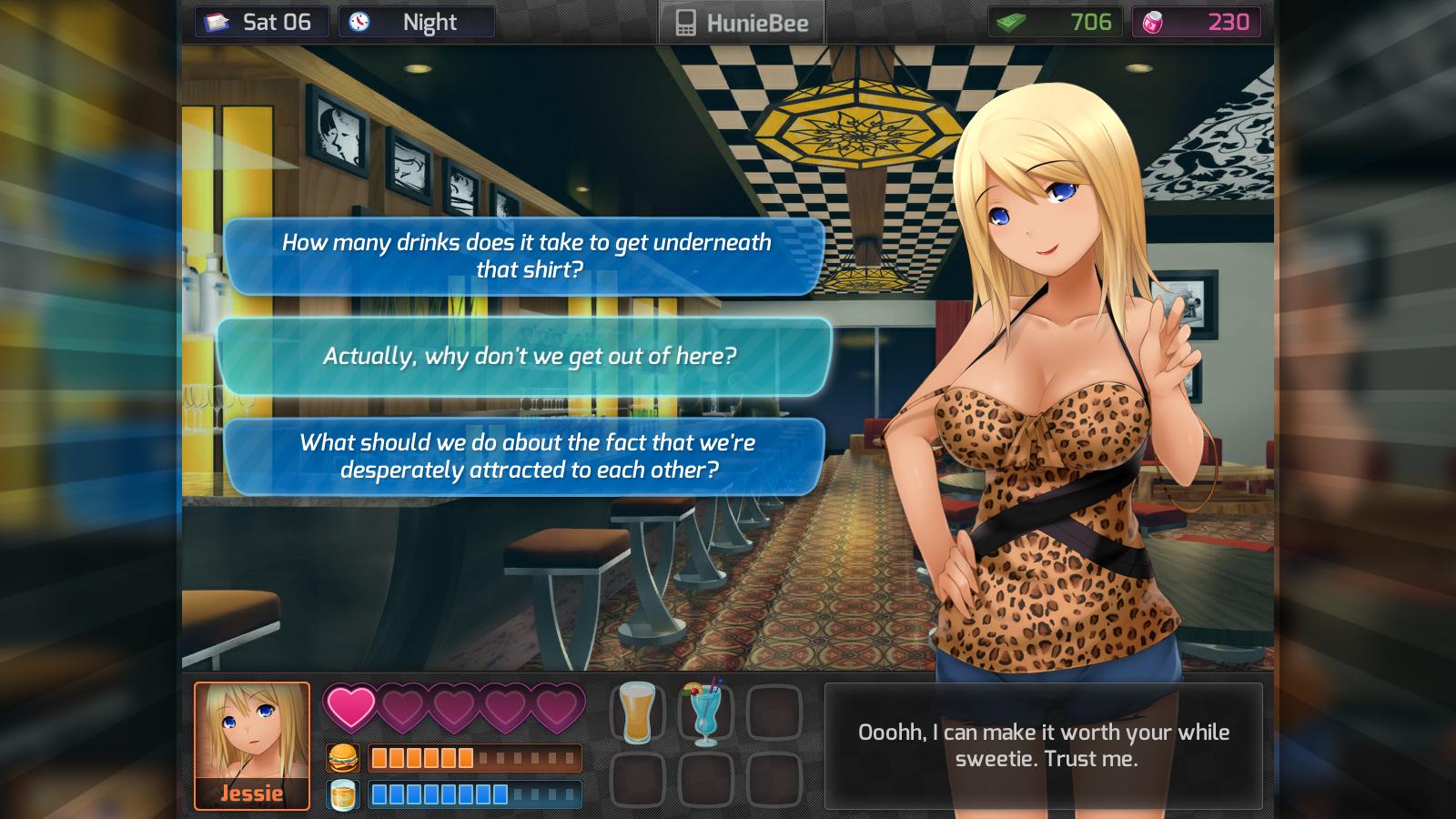 how to make huniepop uncensored