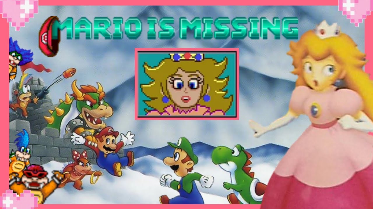 diana spratt recommends princess peach mario is missing pic