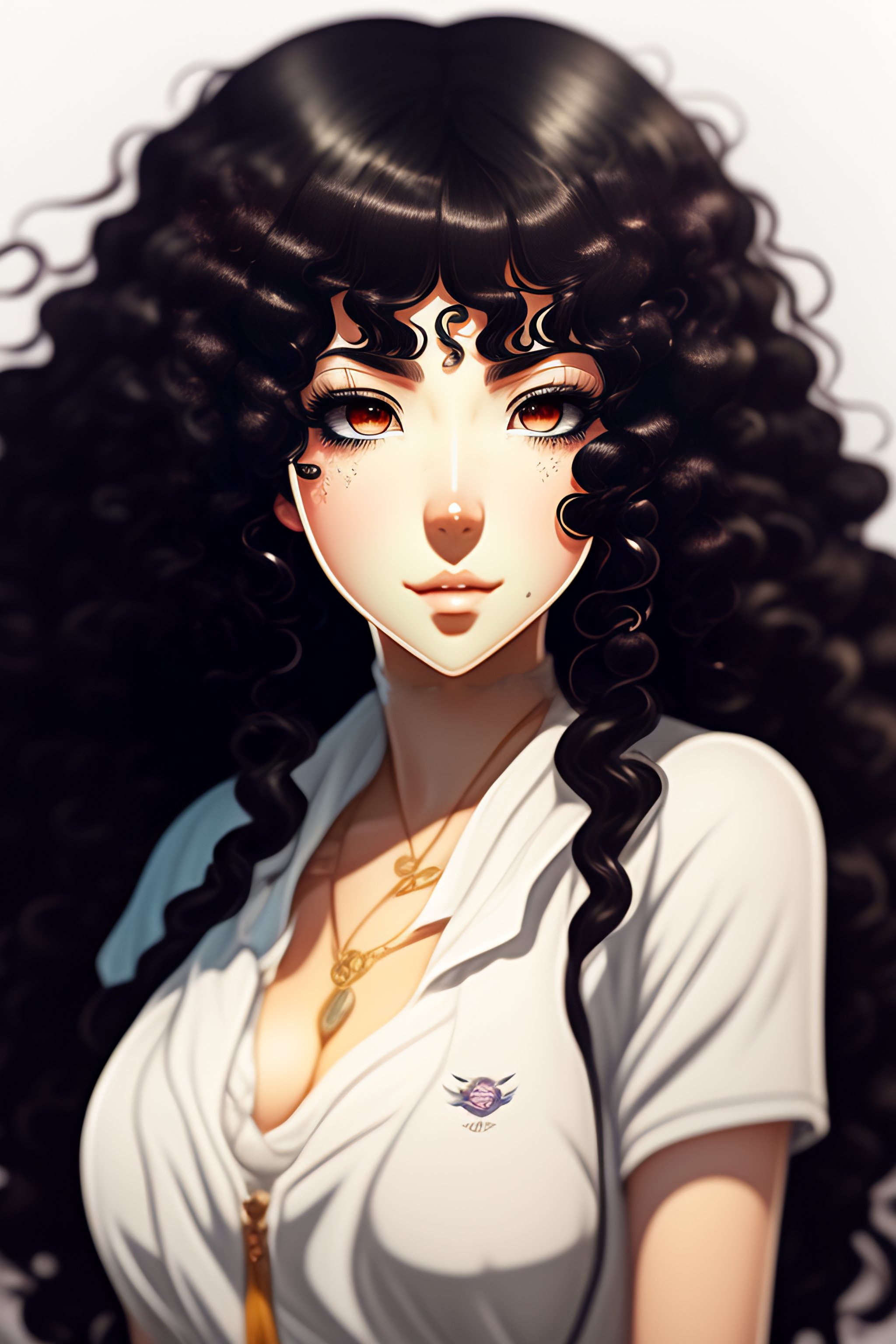 Anime Female Curly Hair ashley escort