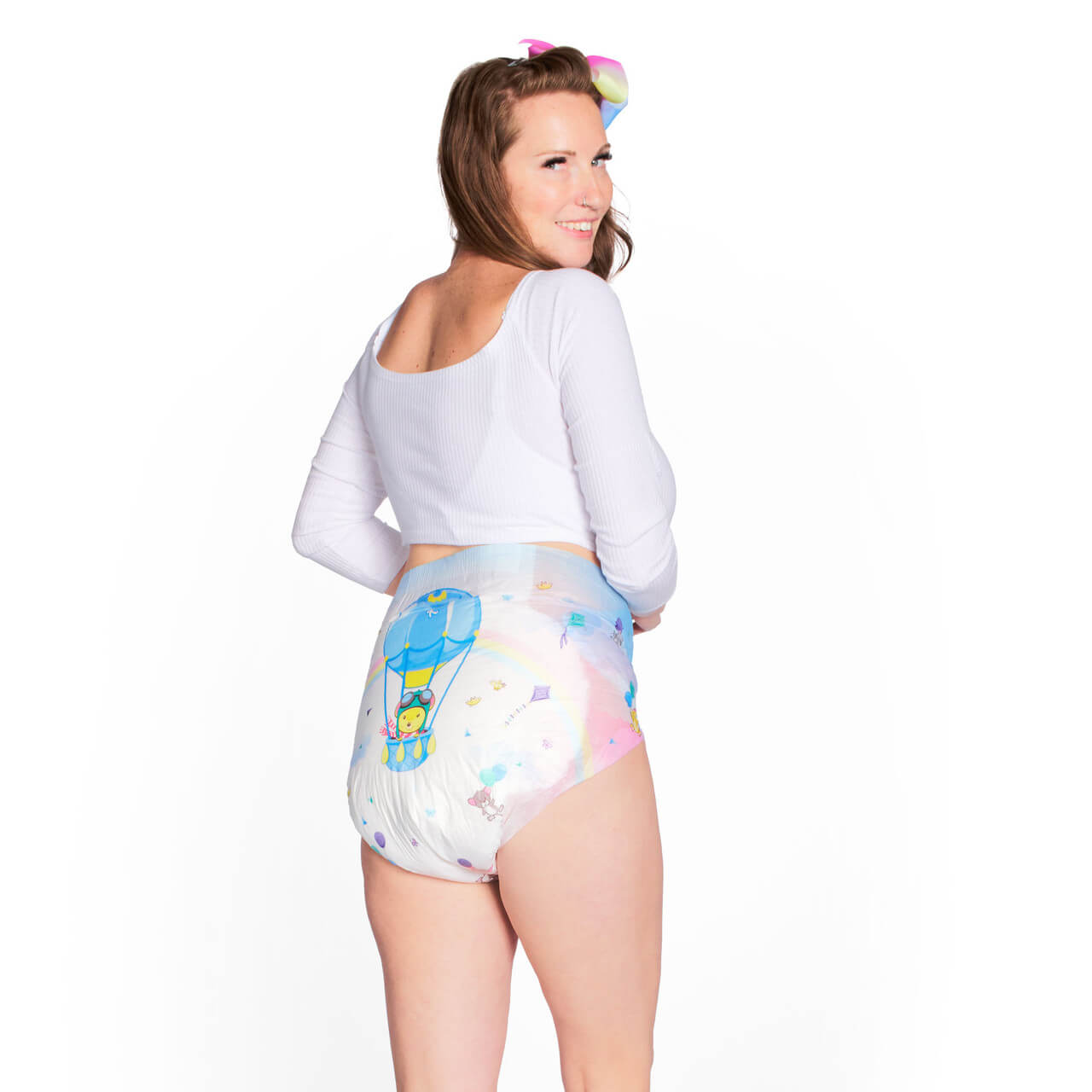 Best of Women in baby diapers tumblr